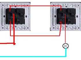 双控开关怎么接