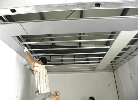 【装修攻略】铝扣板吊顶如何安装?施工工艺大全