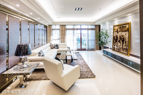 幸福空间 高端设计 台湾设计师 新古典 客厅图片来自幸福空间在引景