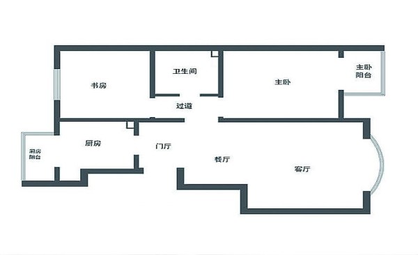 三居室户型图 新浪网